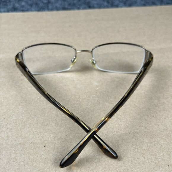 Vogue VO3818 813 Eyeglasses 51 17 135 Half Rimless Brown Tortoise FRAMES ONLY - Picture 4 of 6